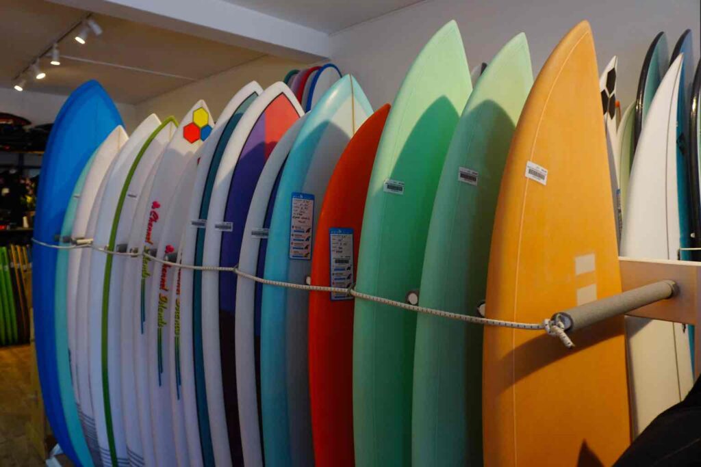 surfboards in Sagres