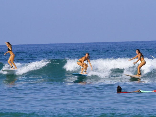 Surfing in Sayulita